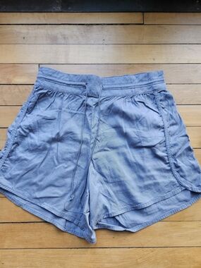 Travis Mathew Light Blue Women's Athletic Drawstring Shorts